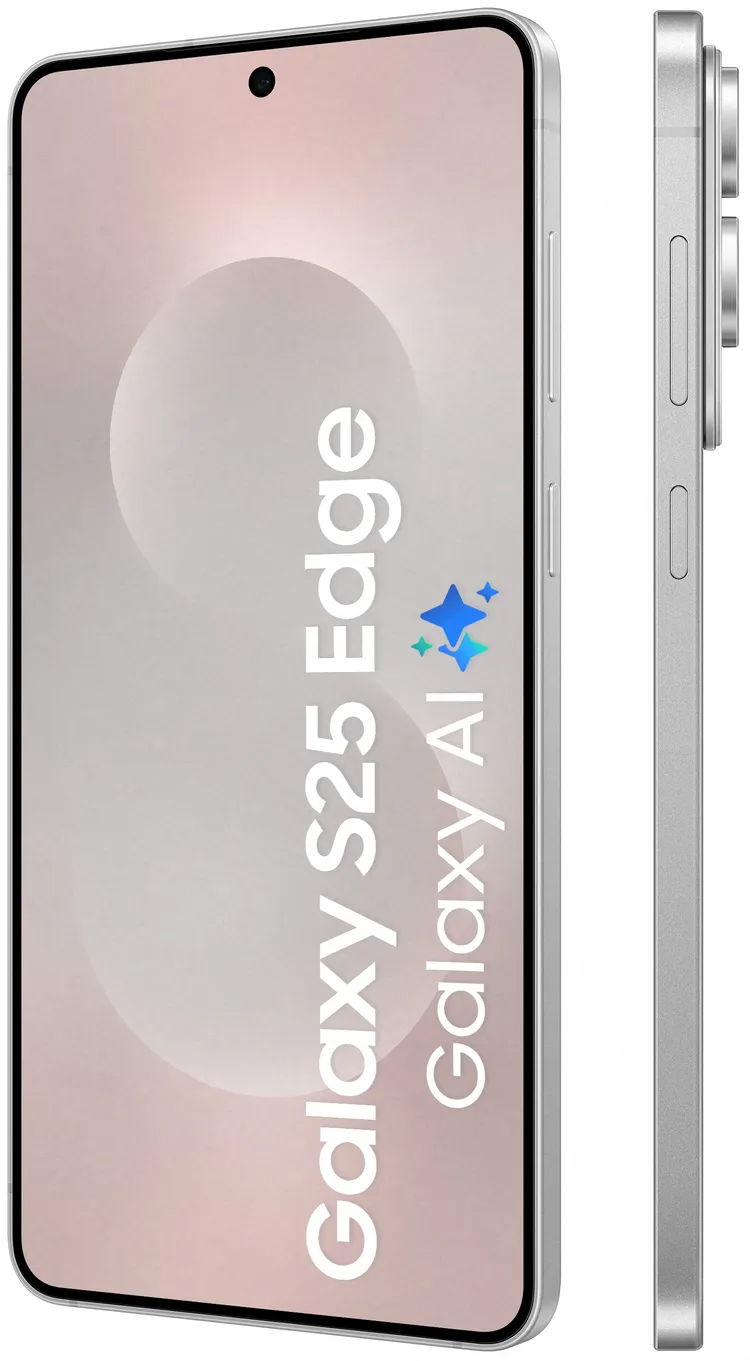 Celular Samsung Galaxy S25 Edge, 6.7", 12GB RAM, 256GB, Silver