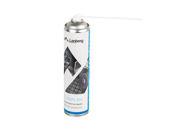 Sprej ajri i kompresuar Lanberg, 600 ml, për pastrim elektronik