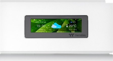 Panel LCD për kasë Thermaltake Snow Ceres 500, ekran informues, i bardhë