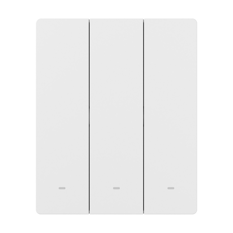 Çelës muri smart Sonoff ZBM5, Zigbee, 3 kanale, i bardhë