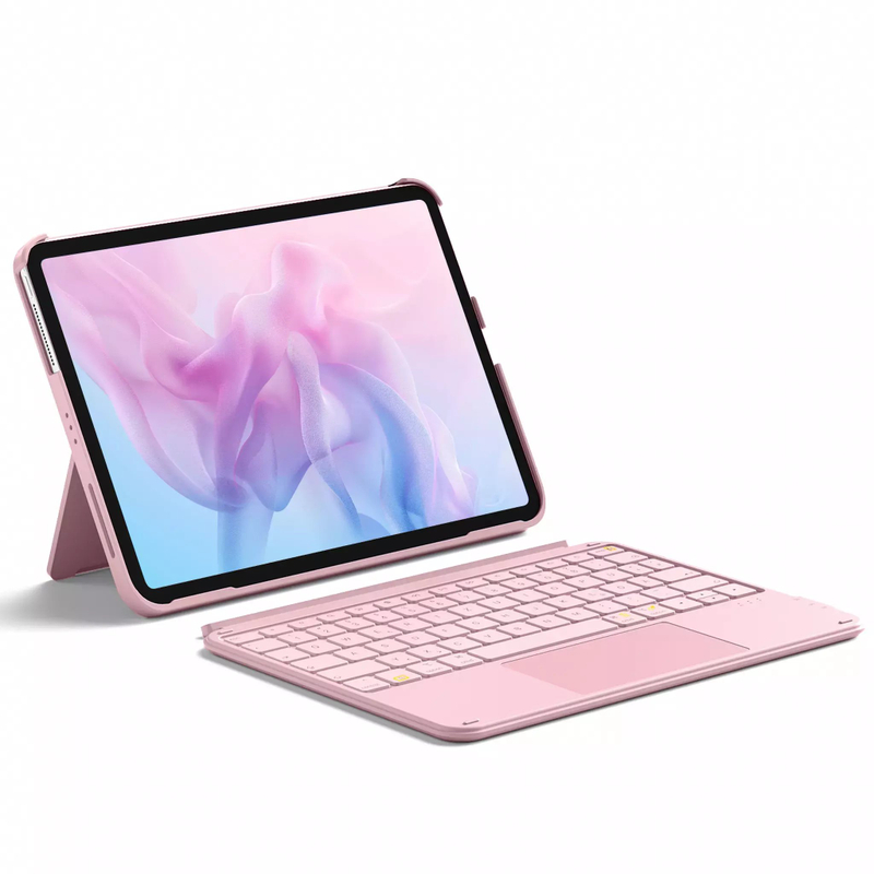 Tastierë Inateck KB04122, për iPad 11" dhe iPad Air 4/5 Gen, QWERTZ, rozë