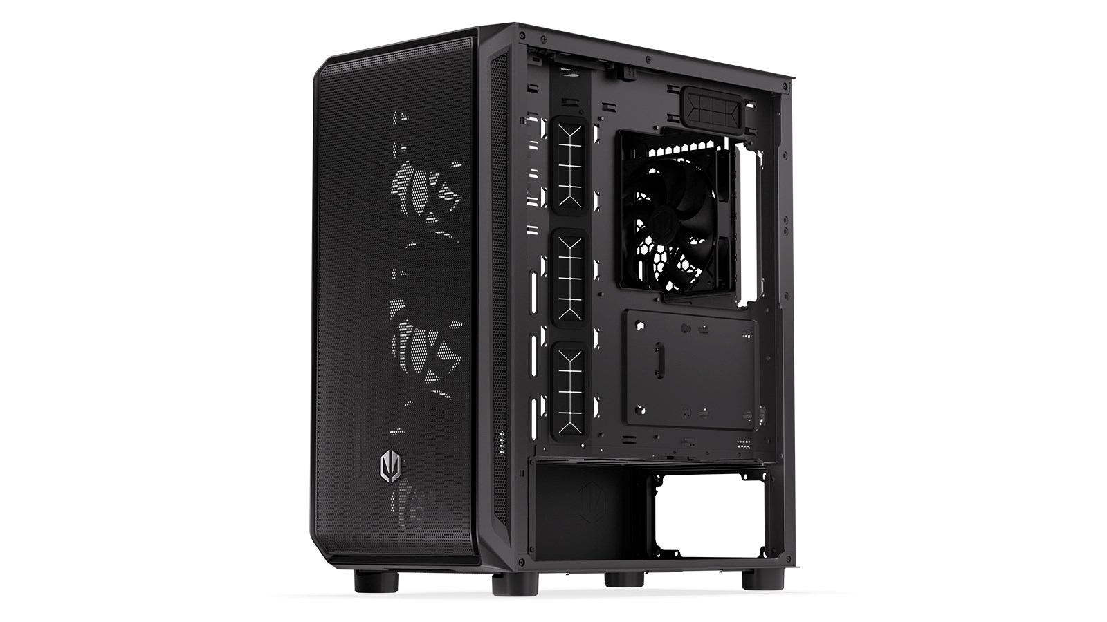 Kutia PC Endorfy Arx 500 Air EY2A010, ATX, xham i temperuar, e zezë