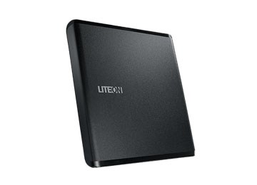 Disk optik i jashtëm Lite-On ES1 Ultra-slim, i zi