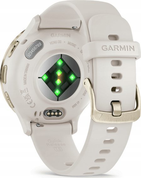 Ora sportive Garmin Venu 3S, 1.2", GPS, e kremtë