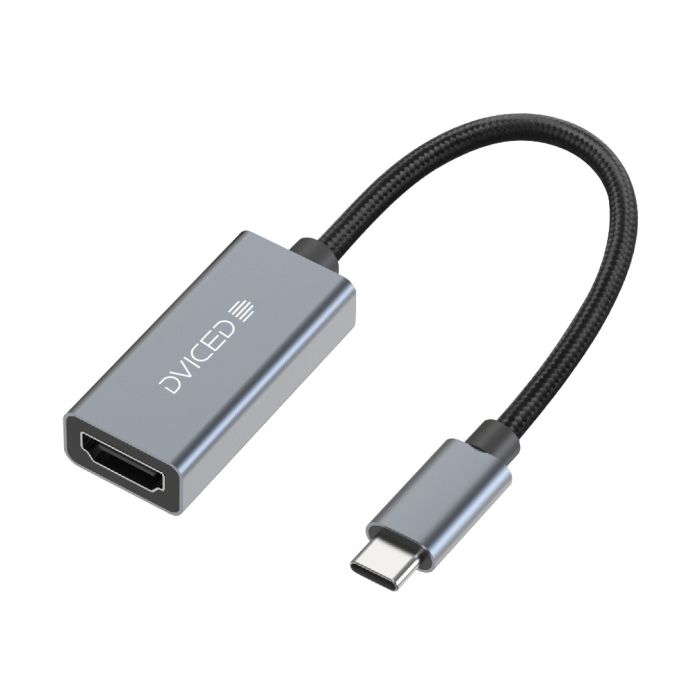 Dviced Type-C To HDMI Adapter, Grey