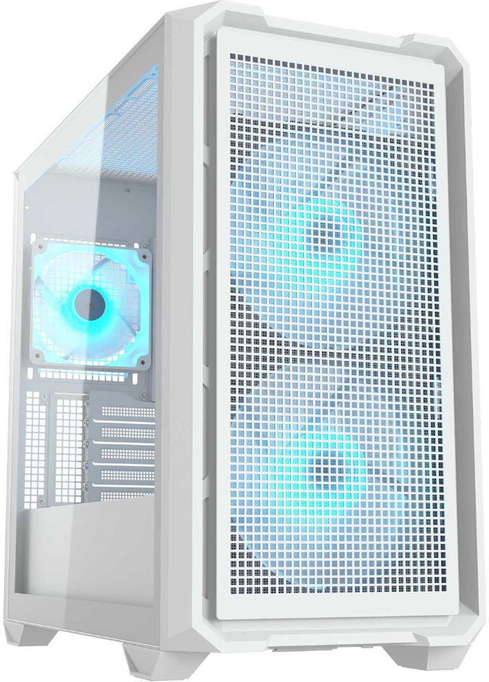 Kornizë kompjuteri Cougar MX600 RGB Mini, mini tower, me ndriçim RGB, e bardhë