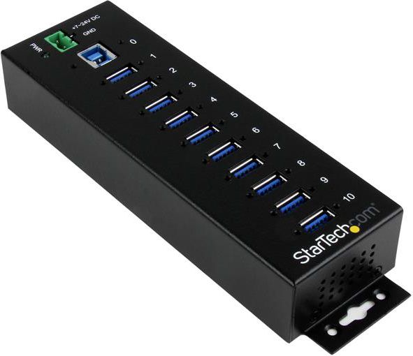 USB StarTech HUB, 10x USB-A, 3.0, i zi