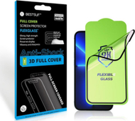Mbrojtës ekrani Bestsuit Flexible 5D Full Glue Hybrid Glass për Samsung Galaxy A33 5G, xham i tejdukshëm, i zi
