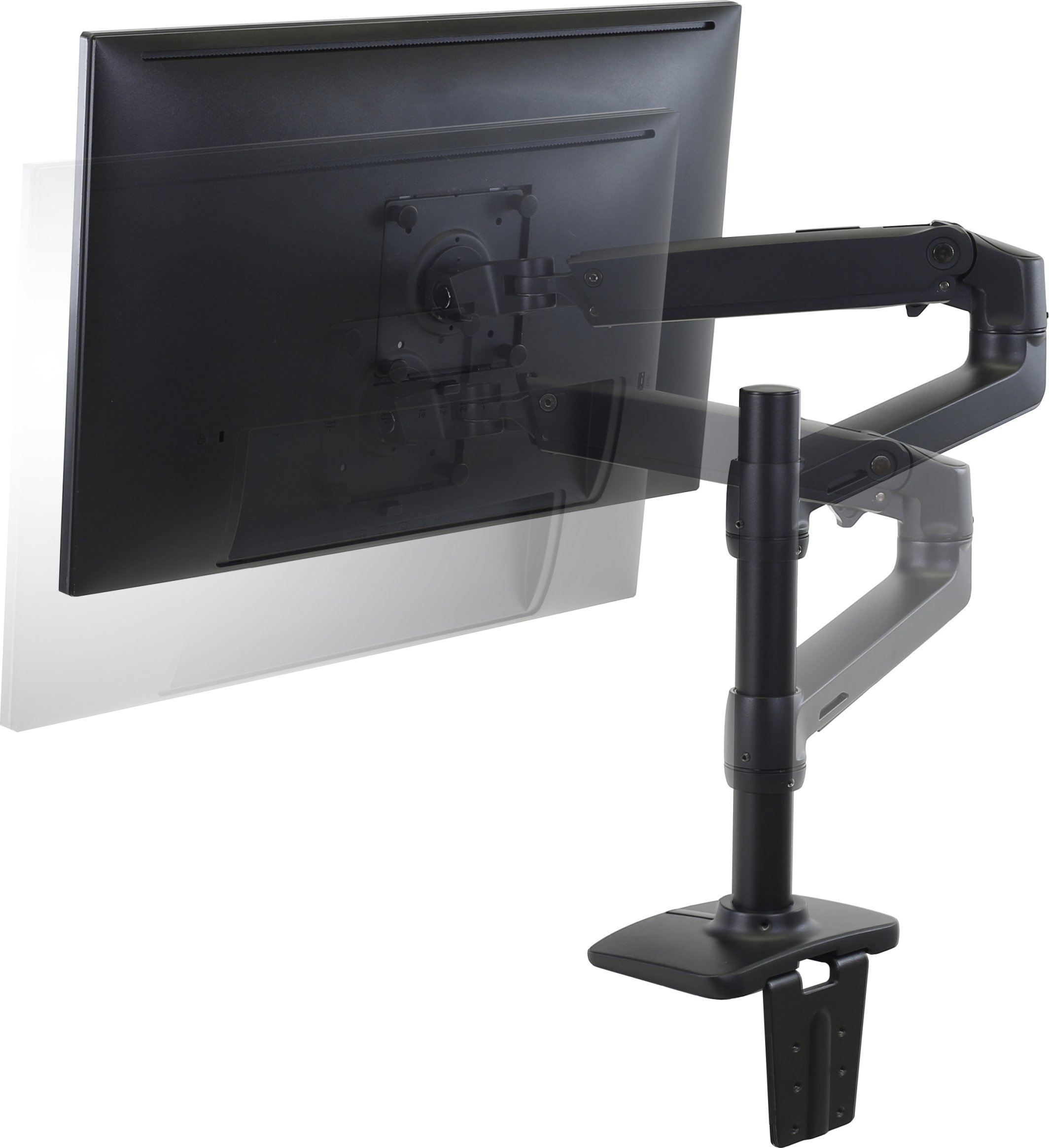 Држач за монитор за маса Ergotron LX Desk Monitor Arm 45-537-224, до 34\", сребрен