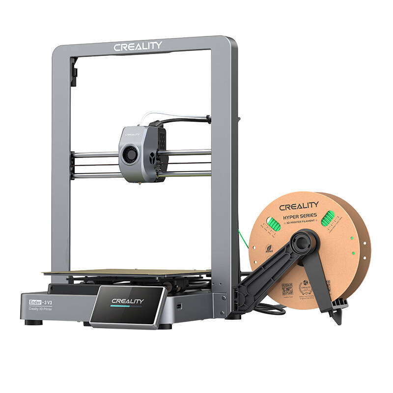 Printer 3D Creality Ender-3 V3, shpejtësi 600 mm/s, CoreXZ, gri