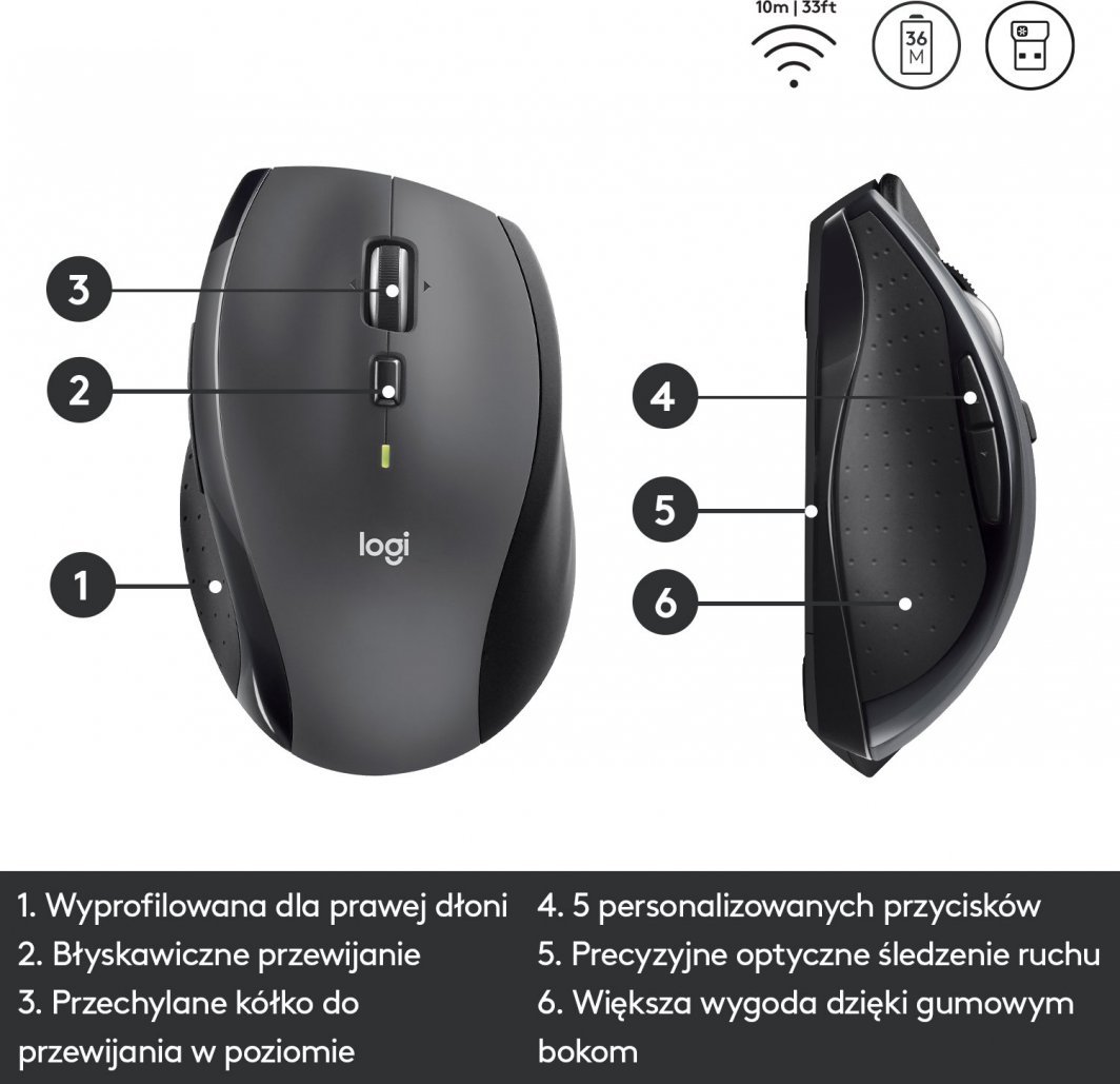 Maus Logitech M705 (910-001949)