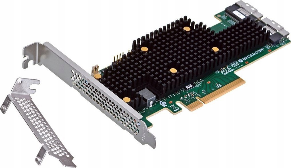 Контролна картичка Broadcom HBA 9600-16i, Tri-Mode, PCIe 4.0, за сервер