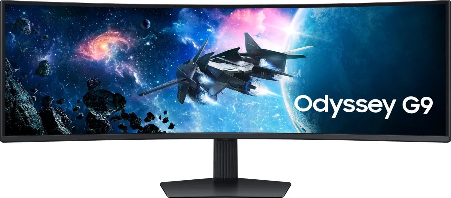 Monitor gaming Samsung Odyssey G9 LS49CG950E, 49" i lakuar, 240Hz, i zi