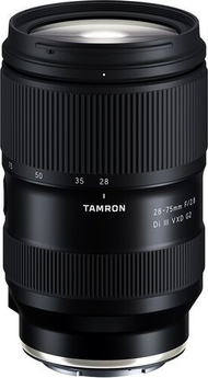 Objektiv Tamron për Sony E 28-75mm F/2.8 Di III VXD G2, zoom standard, i zi