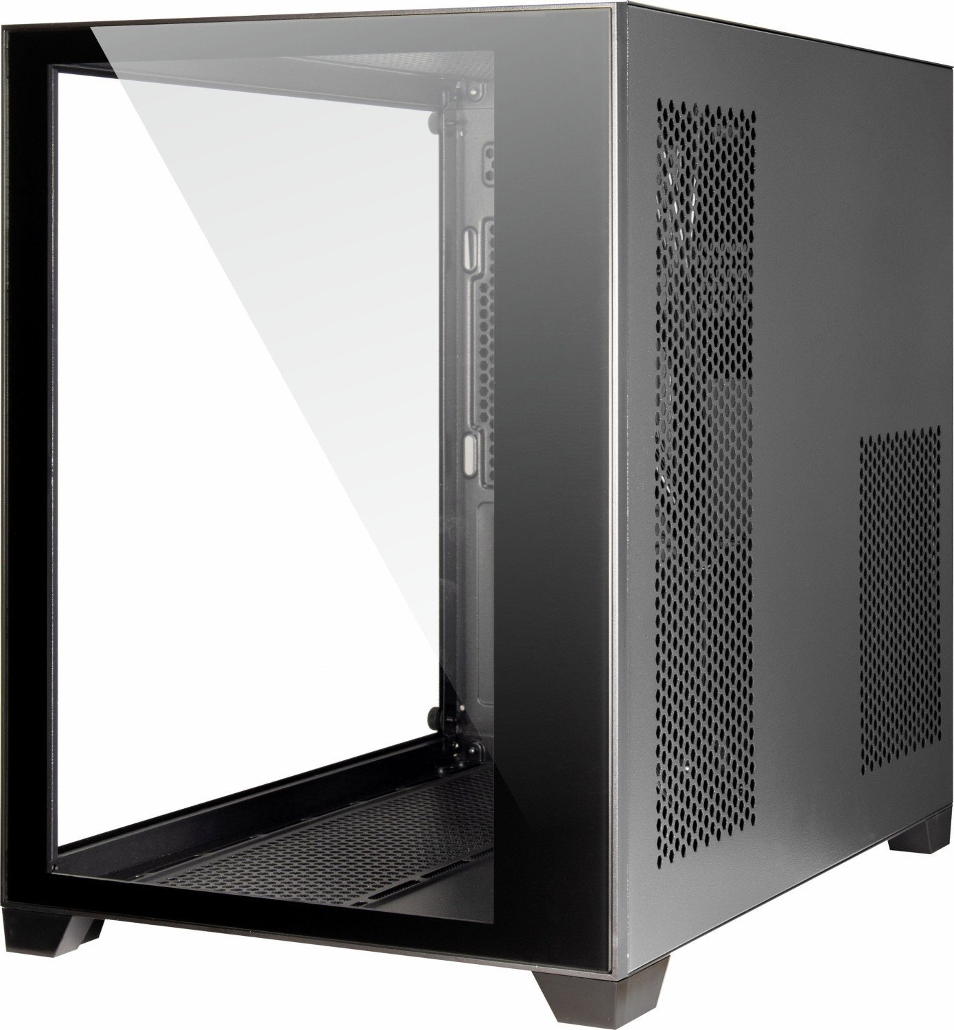Kisë kompjuteri Inter-Tech C-501 Aspect, Micro ATX, e zezë