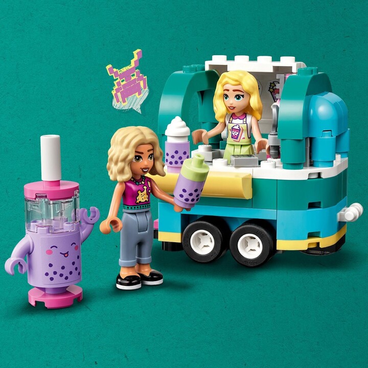 Set LEGO® Friends 41733 Mobile bubble tea shop, 109 pjesë