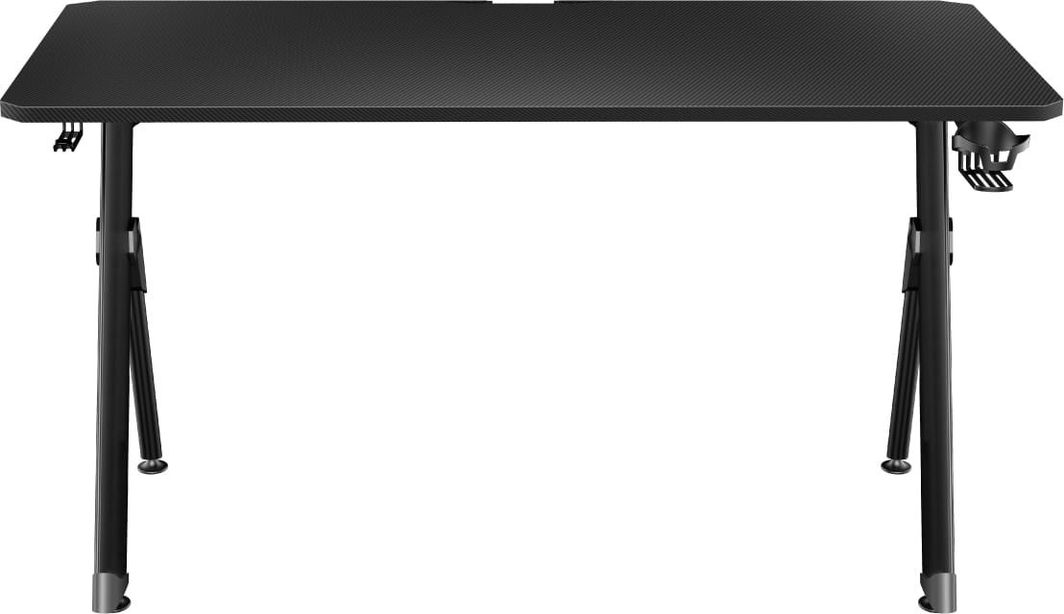 Tavolinë për kompjuter Huzaro Hero 2.8, 140 cm x 60 cm, e zezë