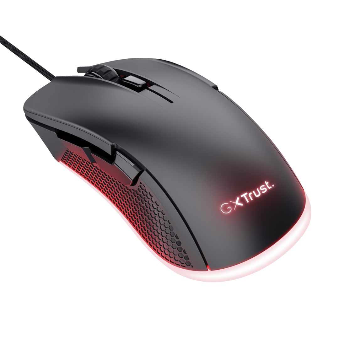 Maus Trust GXT 922 YBAR, Gaming, USB Type-A, i zi