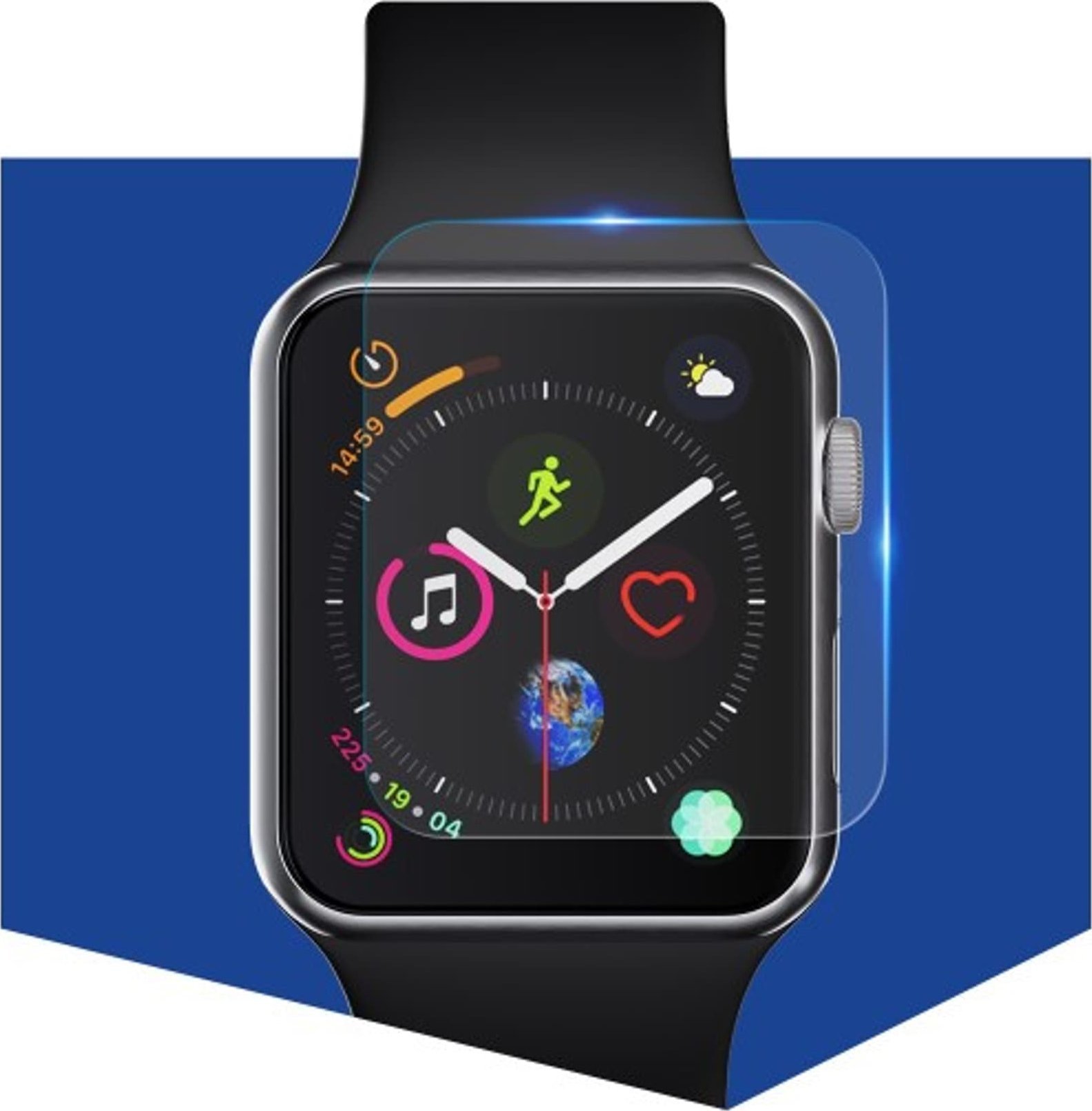 Mbrojtës ekrani 3MK FlexibleGlass për MEDIA TECH Activeband Venetia, 0.2 mm, set 3 copë, transparent 4