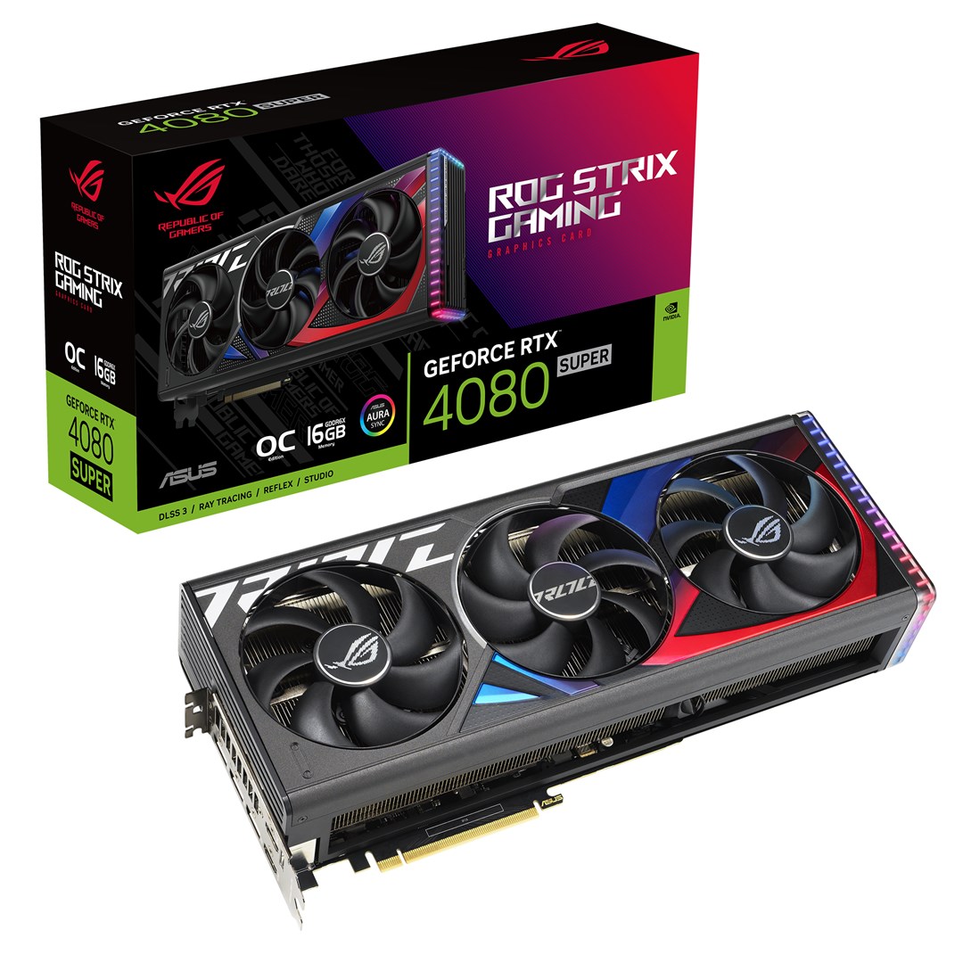 Kartelë grafike Asus ROG Strix GeForce RTX 4080 SUPER OC 16GB GDDR6X