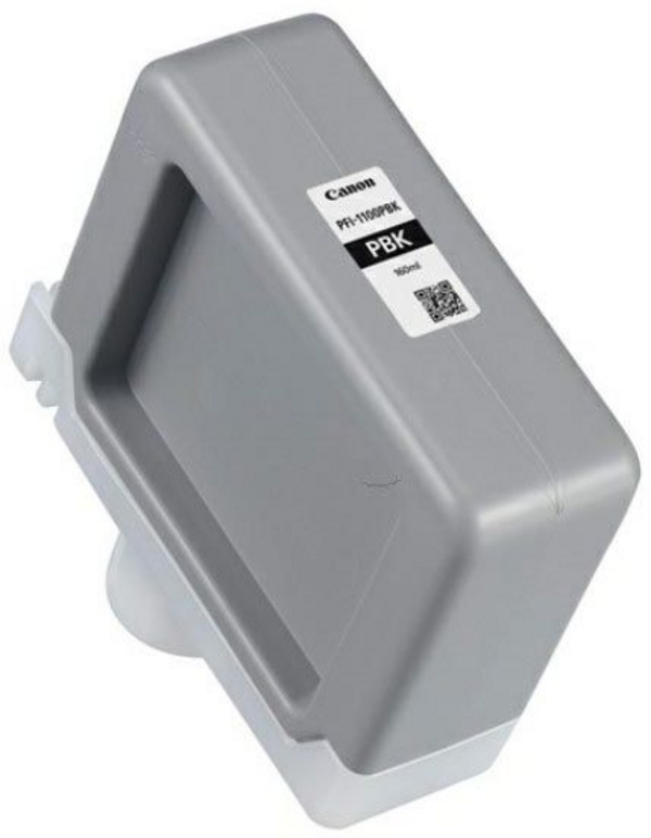 Ngjyrë për printer Canon PFI-1100PBK (0850C001), e zezë
