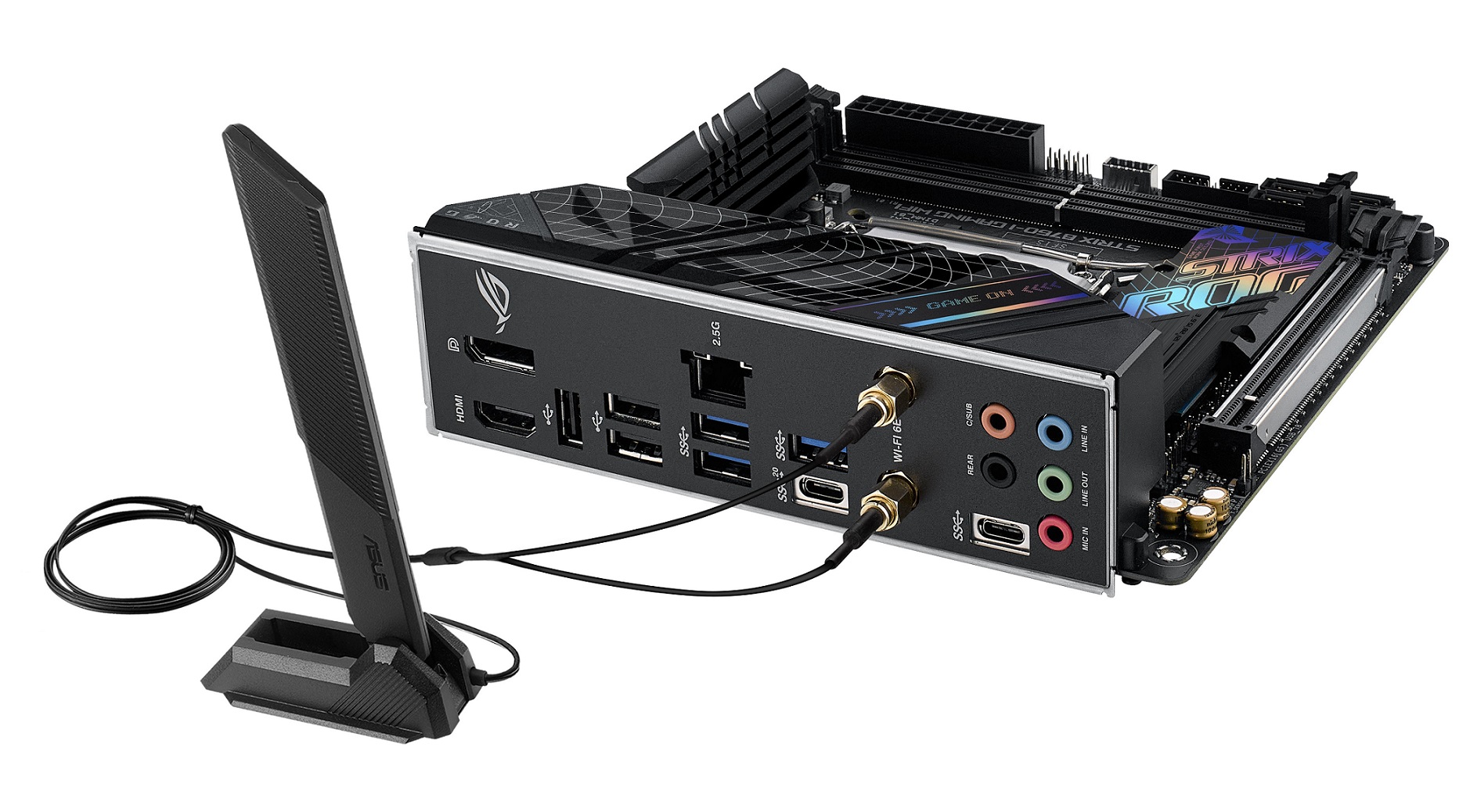 Pllakë amë ASUS ROG STRIX B760-I GAMING WIFI, LGA 1700, mITX