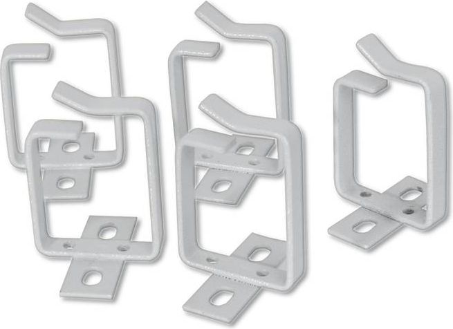 Organizues kabllosh Digitus DN-19 ORG-2, set 10 copë, për kabinete 19", i bardhë