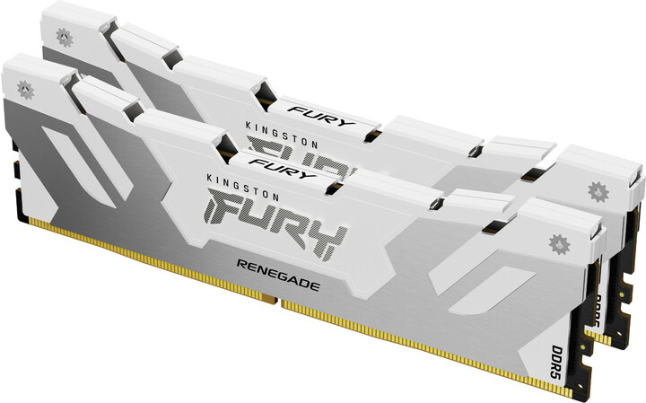 Module të memories Kingston FURY Renegade White 32GB (2x16GB) DDR5 6400 CL32