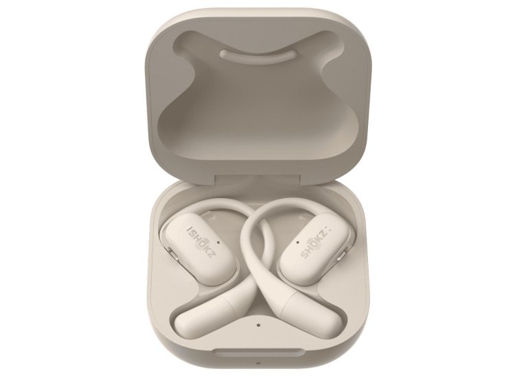 Dëgjuese Shokz OpenFit, bezhë