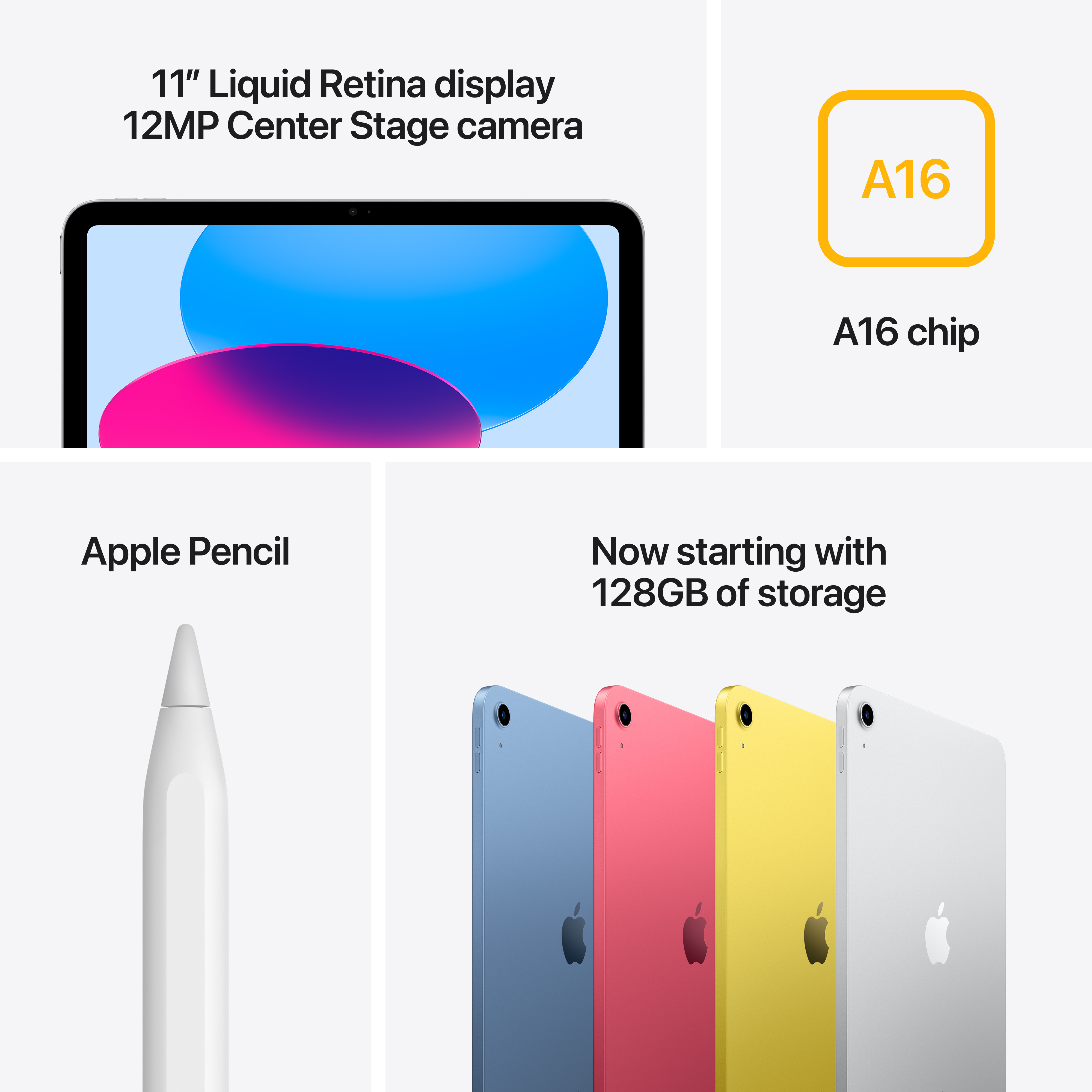 Apple iPad (A16), 11", Wi-Fi, 512GB, Pink