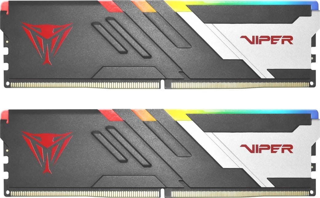 Memorie Patriot Viper Venom RGB, DDR5, 32 GB, 7400 MHz, CL36, PVVR532G740C36K