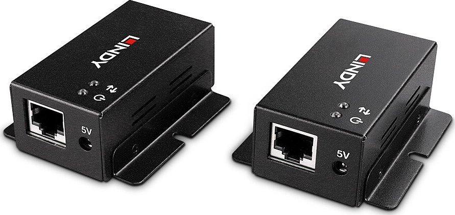 Zgjatues USB Lindy 2 Port USB 2.0, 50m, për Cat.6