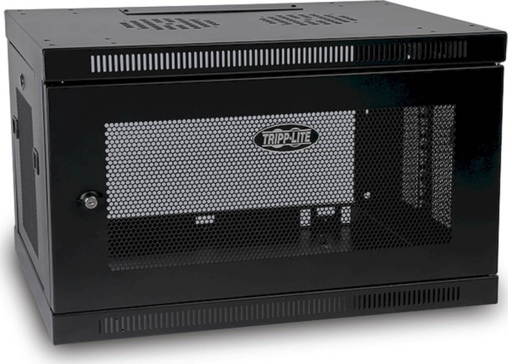 Kабинет за мрежа Tripp Lite SRW6U, 6U, ѕиден монтажен, црн