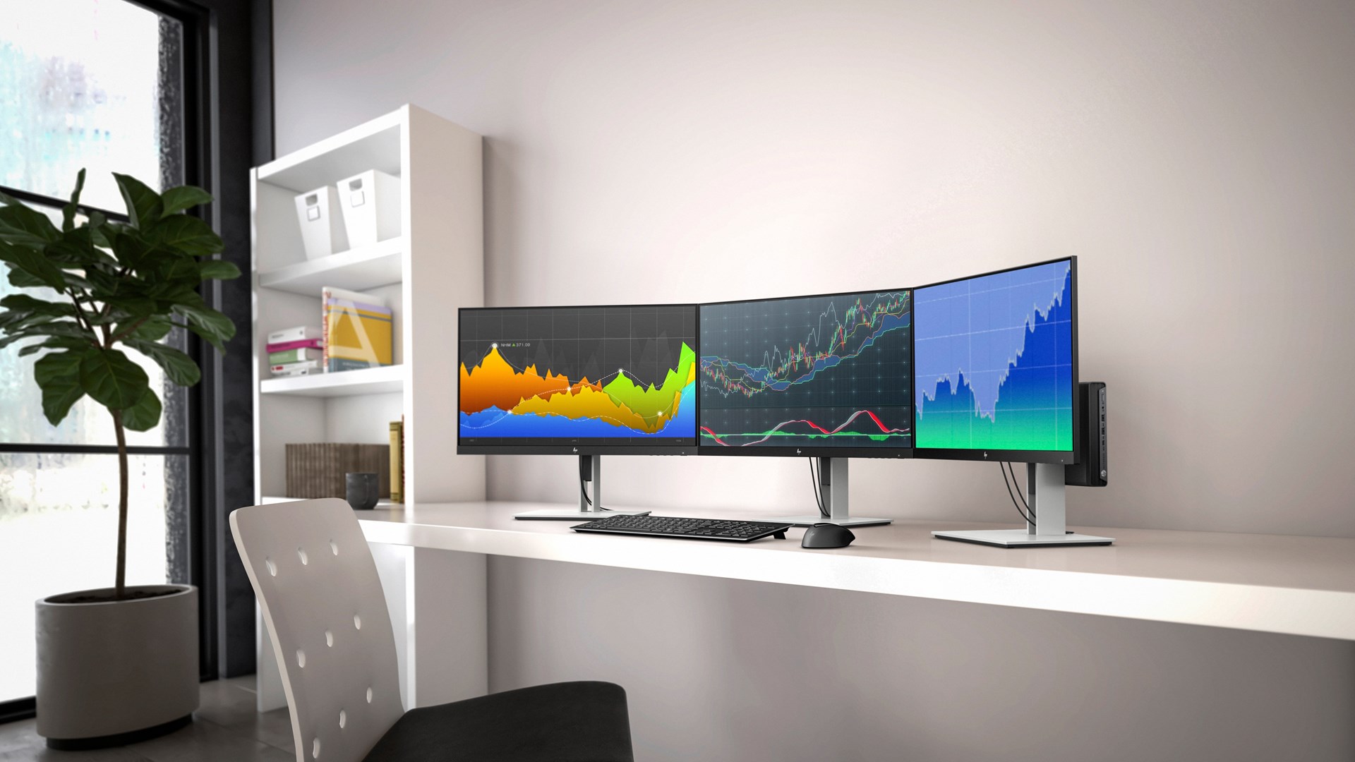 Monitor HP E-Series E24d, 23.8", 1920 x 1080, Full HD, i zi