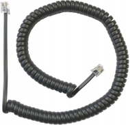 Kabllo spirale telefoni Yealink, për seri T2X T3X, e zezë