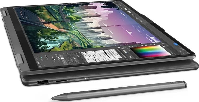 Laptop Lenovo Yoga 7 14AHP9, 14", Ryzen 5 8640HS, 16GB RAM, 512GB SSD