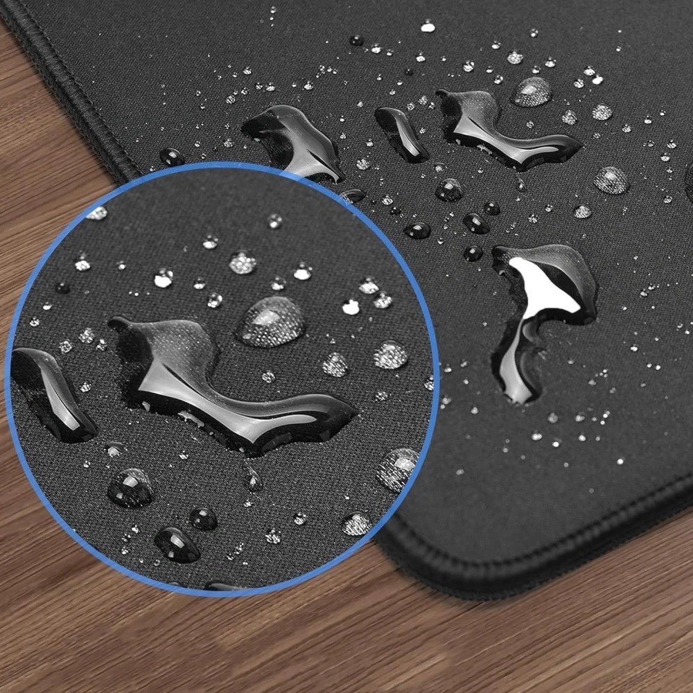 Mousepad Tech-Protect A100 FD29215, madhësi e madhe, bazë kundër rrëshqitjes, i zi