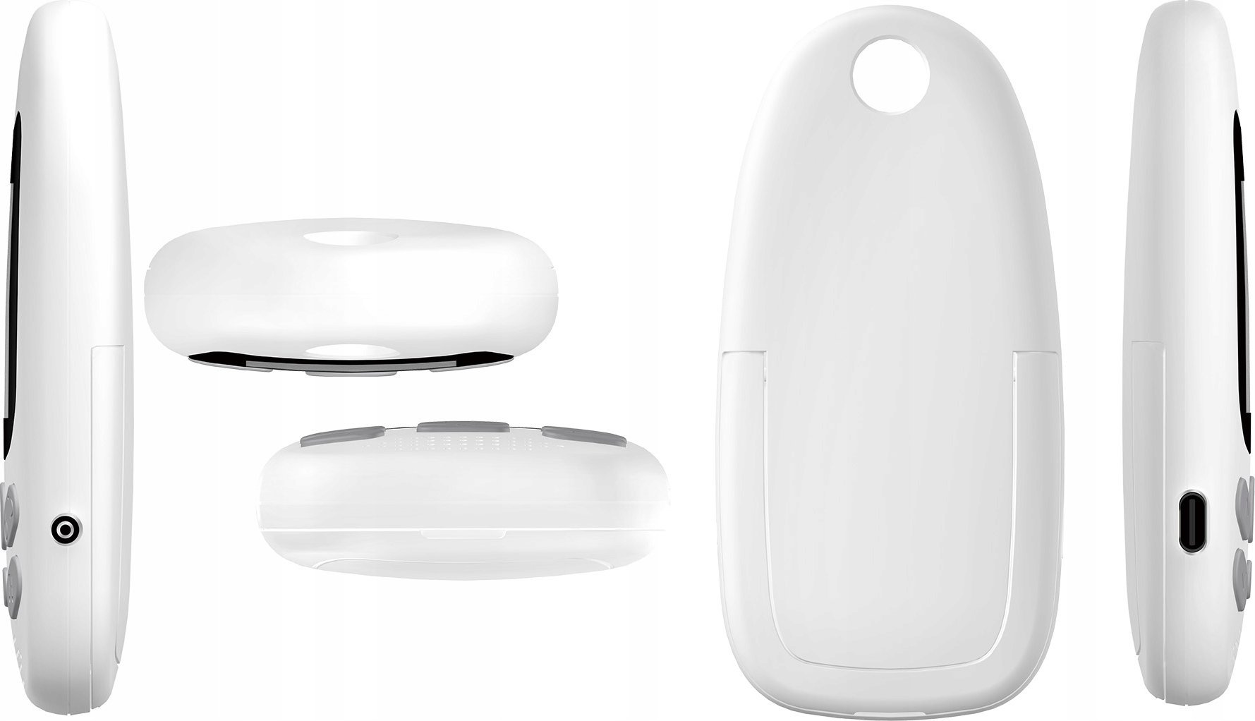 Kamerë bebesh Denver BC-250, wireless 2.4GHz, ekran 2", e bardhë