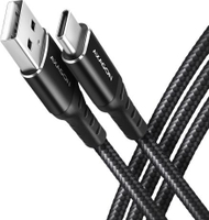 Kabllo USB Axagon BUCM AM15AB, USB A në USB C, 1.5 m, e zezë