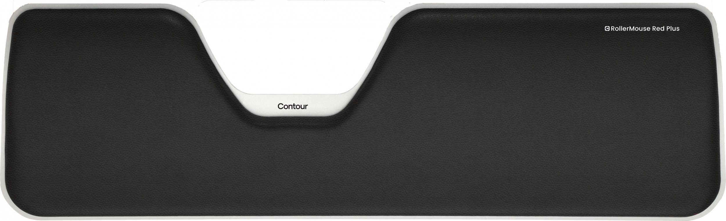 Ергономска потпора Contour Rollermouse RED Armrest, веганска кожа, за RollerMouse Red Plus, црна