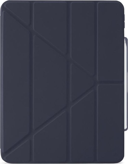 Mbrojtëse tablet Pipetto Origami No3 Pencil Case, për iPad Air 13" 2024, e kaltër e errët