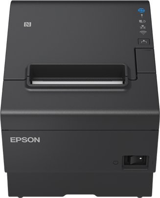 Printer termik POS Epson TM-T88VII, 180 x 180 DPI, me kabllo dhe pa tela, i zi