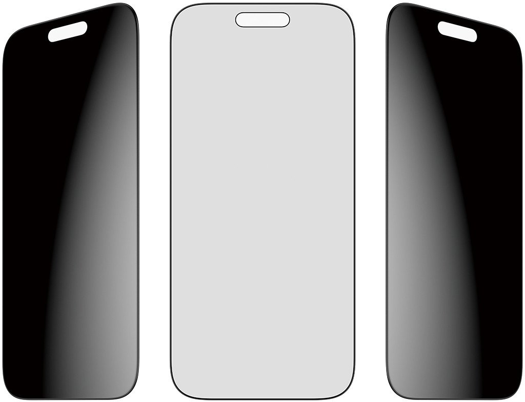 Mbrojtëse ekrani PanzerGlass Privacy, për iPhone 17 Pro, Ultra Wide Fit, me kornizë të zezë