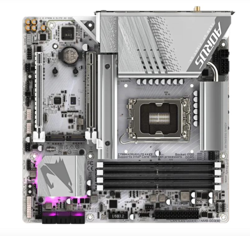 Pllakë amë Gigabyte X870 AORUS STEALTH ICE, AM5, DDR5