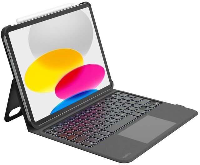 Këllëf me tastierë Belkin BBZ001du V3, Bluetooth, për iPad 10.9" 11", i zi