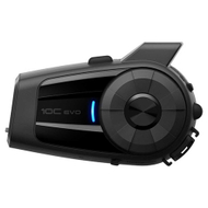 Sistem komunikimi me kamerë Sena 10C Evo, 4K, Bluetooth, i zi