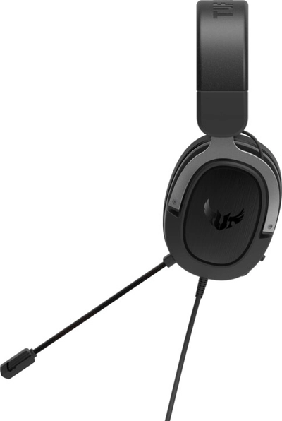 Kufje ASUS TUF Gaming H3 Gun Metal, të zeza