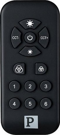 Telekomandë inteligjente Paulmann SmartHome BLE, 2x AAA, e zezë