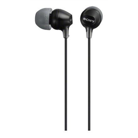 Kufje Sony MDR-EX15LPB, të zeza