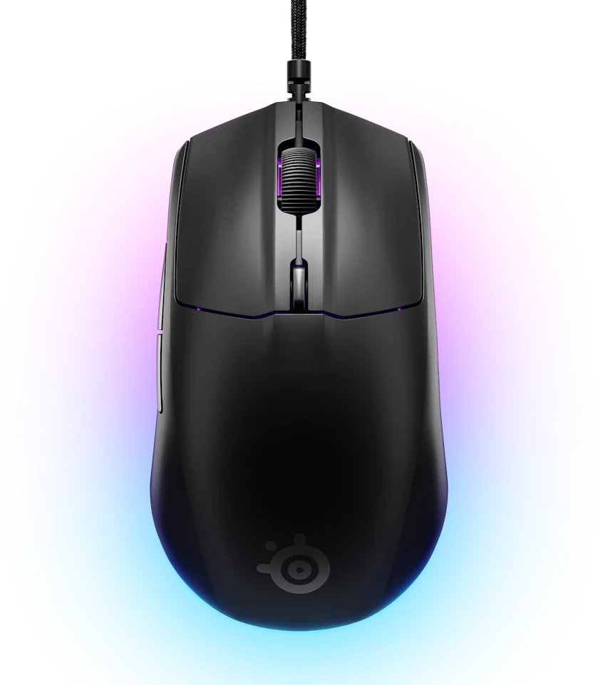 Maus gaming SteelSeries Rival 3 Gen 2, optik, RGB, i zi